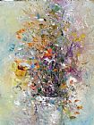 Ioan Popei Mountain Flowers painting
